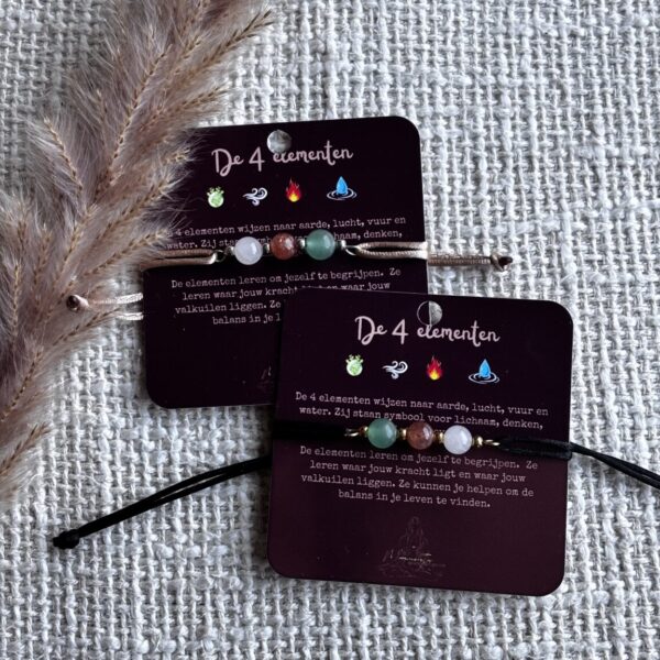 4 elementen armband lucht