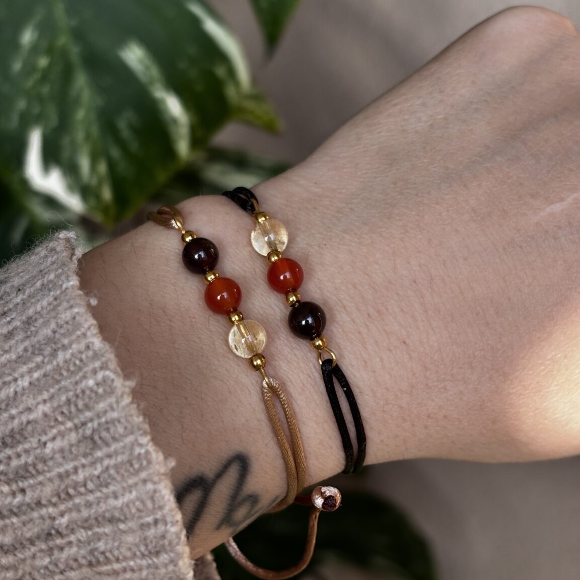 4 elementen armband | Vuur