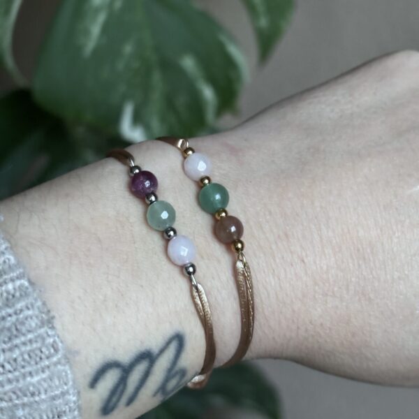 Affirmatie armband de kracht van toelaten